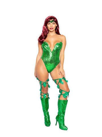 2 PC Poison Ivy Costume - worldclasscostumes