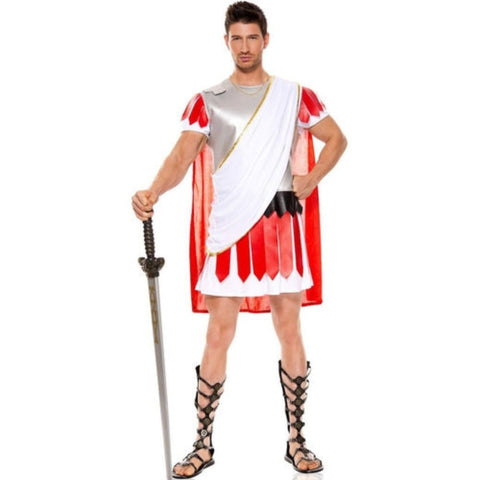 3 PC Hunk Julius Caesar Mens Costume - worldclasscostumes