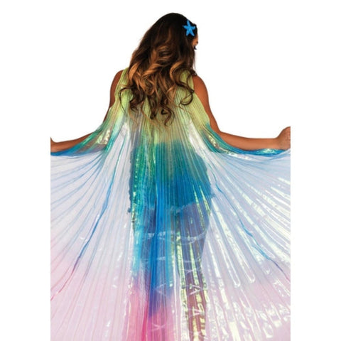 360 Degree Pleated Halter Isis Extension Wings - worldclasscostumes