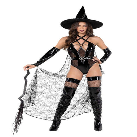 3pc Playboy Wicked Witch Costume - worldclasscostumes