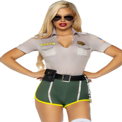 4 PC Hot Cop Costume - worldclasscostumes