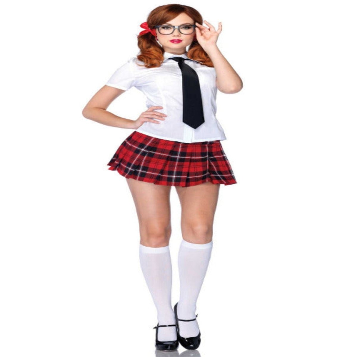 4 PC Private School Sweetie Costume - worldclasscostumes