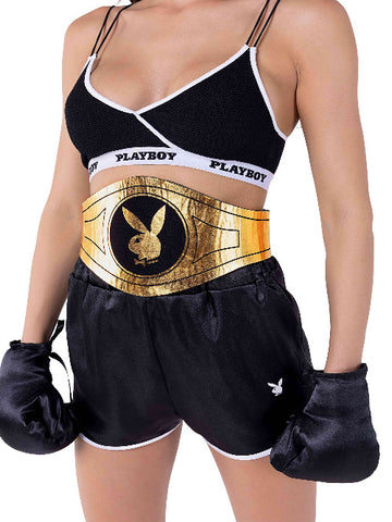 5pc Playboy Knock-Out Boxer Costume