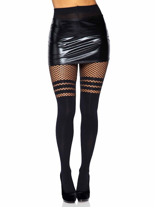 Ada Tights with Fishnet Accent - worldclasscostumes