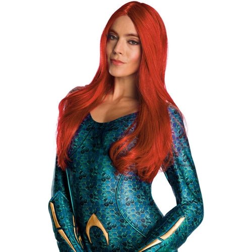 Adult Aquaman Movie Mera Secret Wishes Wig - worldclasscostumes