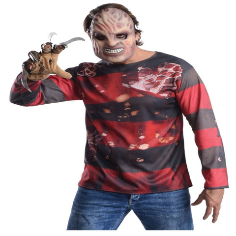 Adult Freddy Krueger Costume Kit - worldclasscostumes