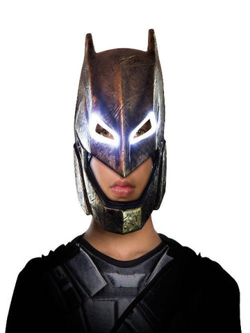 Armored Adult Batman Light-Up Mask - worldclasscostumes