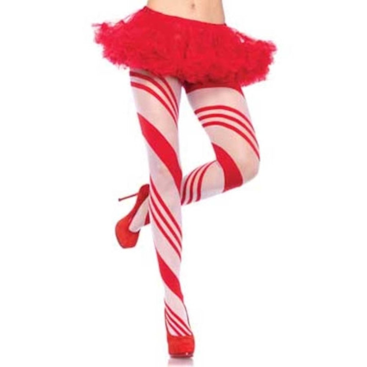 Arya Sheer Candy Striped Tights - worldclasscostumes