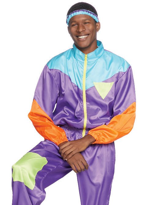 Awesome 80"s Track Suit Costume - worldclasscostumes