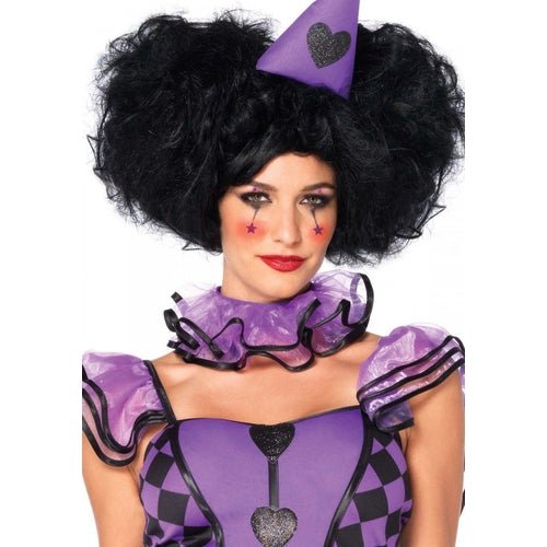 Bob Wig With Optional Side Puff Clips - worldclasscostumes