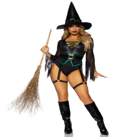 Broomstick Babe Womens Costume - worldclasscostumes