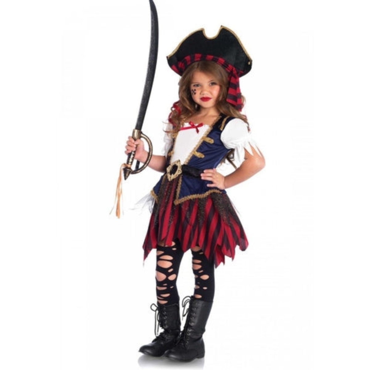 Caribbean Pirate Girls Costume - worldclasscostumes