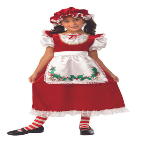 Child Mrs. Santa Claus Costume - worldclasscostumes
