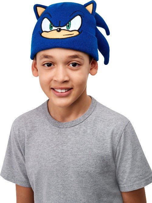Child Sonic Knit Hat - worldclasscostumes