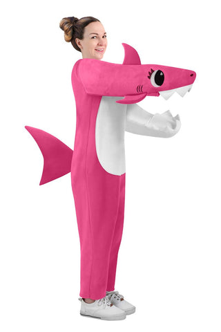 Chompin' Baby Shark Adult Costume with Sound Chip - worldclasscostumes