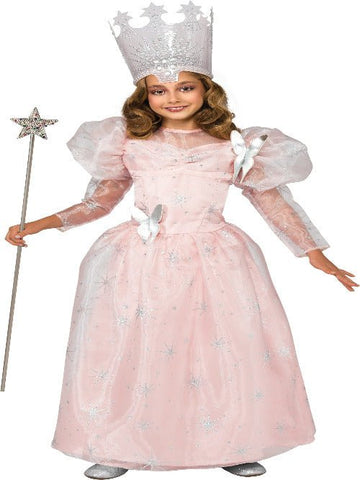 Classic Deluxe Kids Glinda the Good Witch Costume - worldclasscostumes