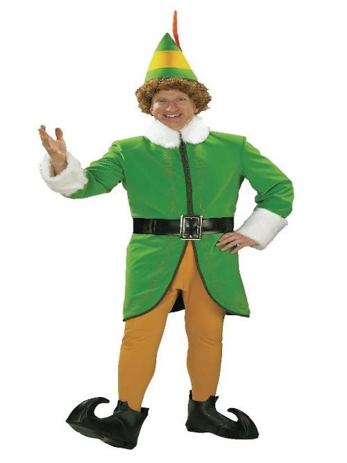 Deluxe Adult Buddy the Elf Costume - worldclasscostumes