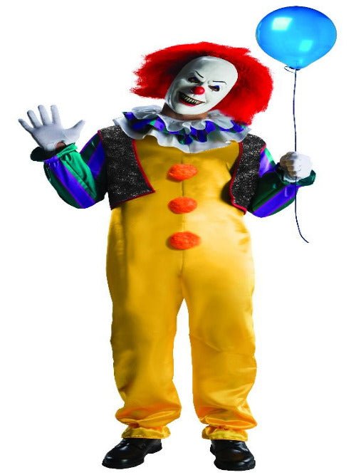 Deluxe Adult Pennywise Costume - worldclasscostumes