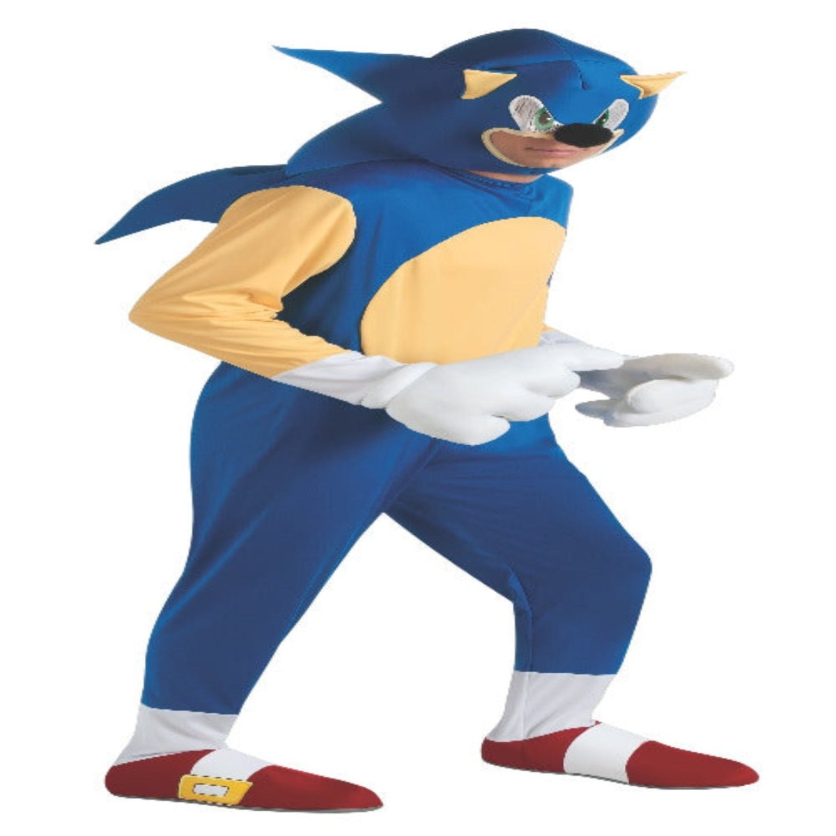 Deluxe Adult Sonic Costume - worldclasscostumes