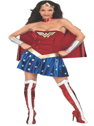 Deluxe Adult Wonder Woman Costume - worldclasscostumes