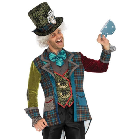 Deluxe Mad Hatter Costume - worldclasscostumes