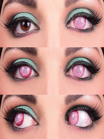 Embryo - Cosplay Pink Colored Contact lenses - worldclasscostumes