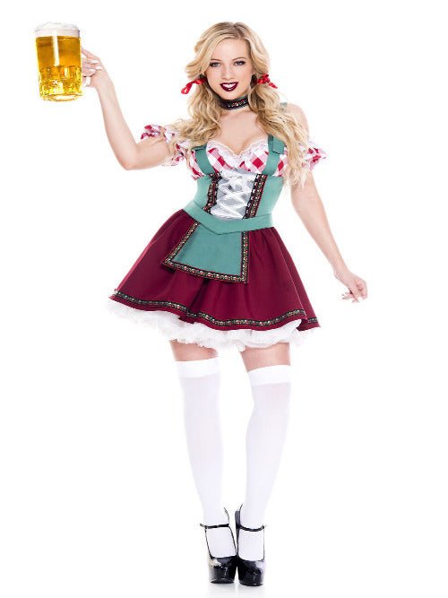 Flirty German Gal Women Costume - worldclasscostumes