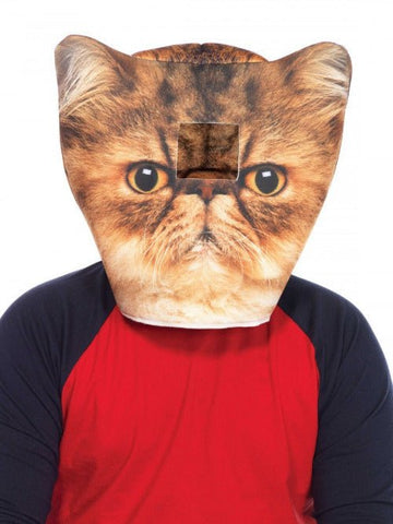 Foam Angry Cat Costume Mask - worldclasscostumes