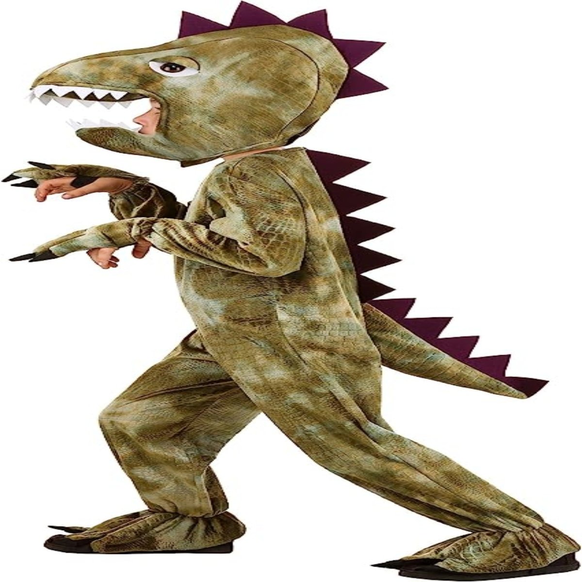 Forum Novelties Dinosaur Costume Green Child - worldclasscostumes