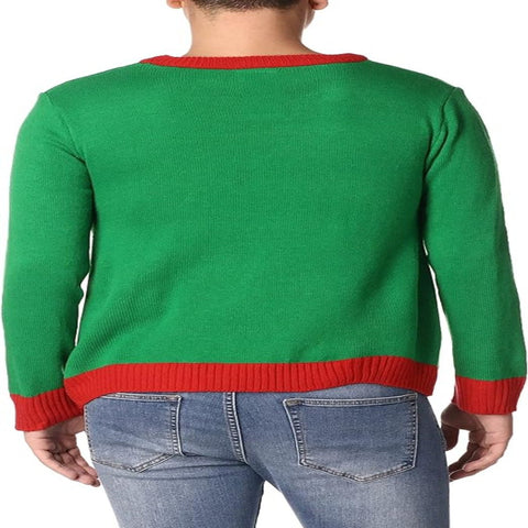Forum Novelties Women's Adult All Wrapped Up Ugly Christmas Sweater - worldclasscostumes