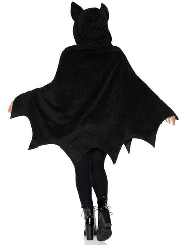 Furry Bat Costume Poncho - worldclasscostumes