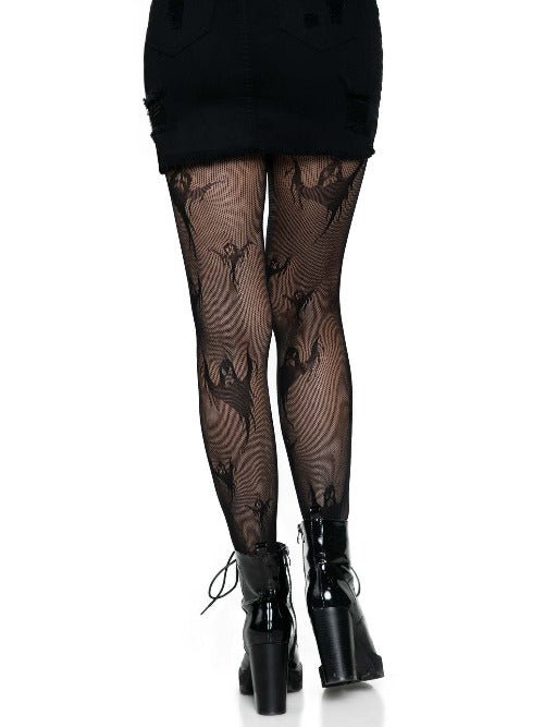 Get Ghosted Fishnet Tights - worldclasscostumes