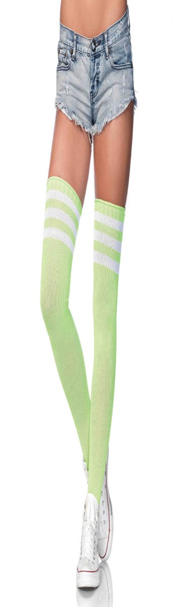 Gina Athletic Thigh High Stockings - worldclasscostumes