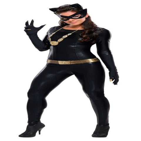 Grand Heritage Adult Catwoman Costume - Classic Batman TV Show 1966 - worldclasscostumes