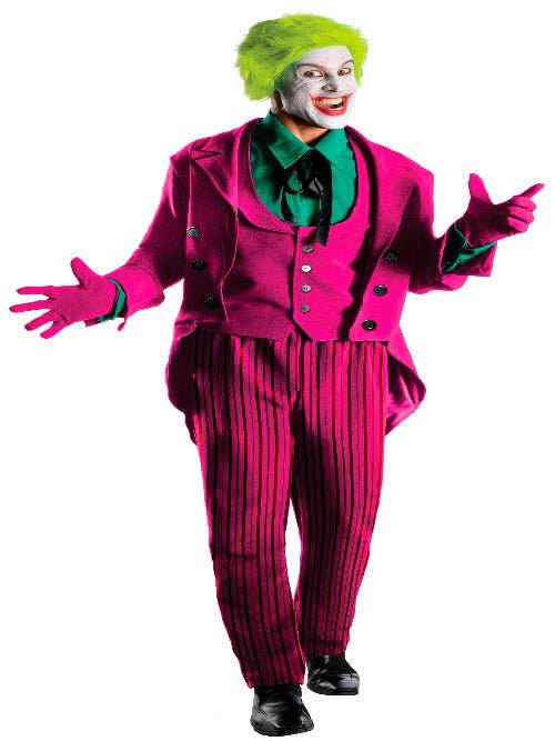 Grand Heritage Adult Joker Costume - Classic Batman TV Show 1966 - worldclasscostumes