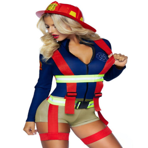 Hot Zone Honey Firefighter Costume - worldclasscostumes