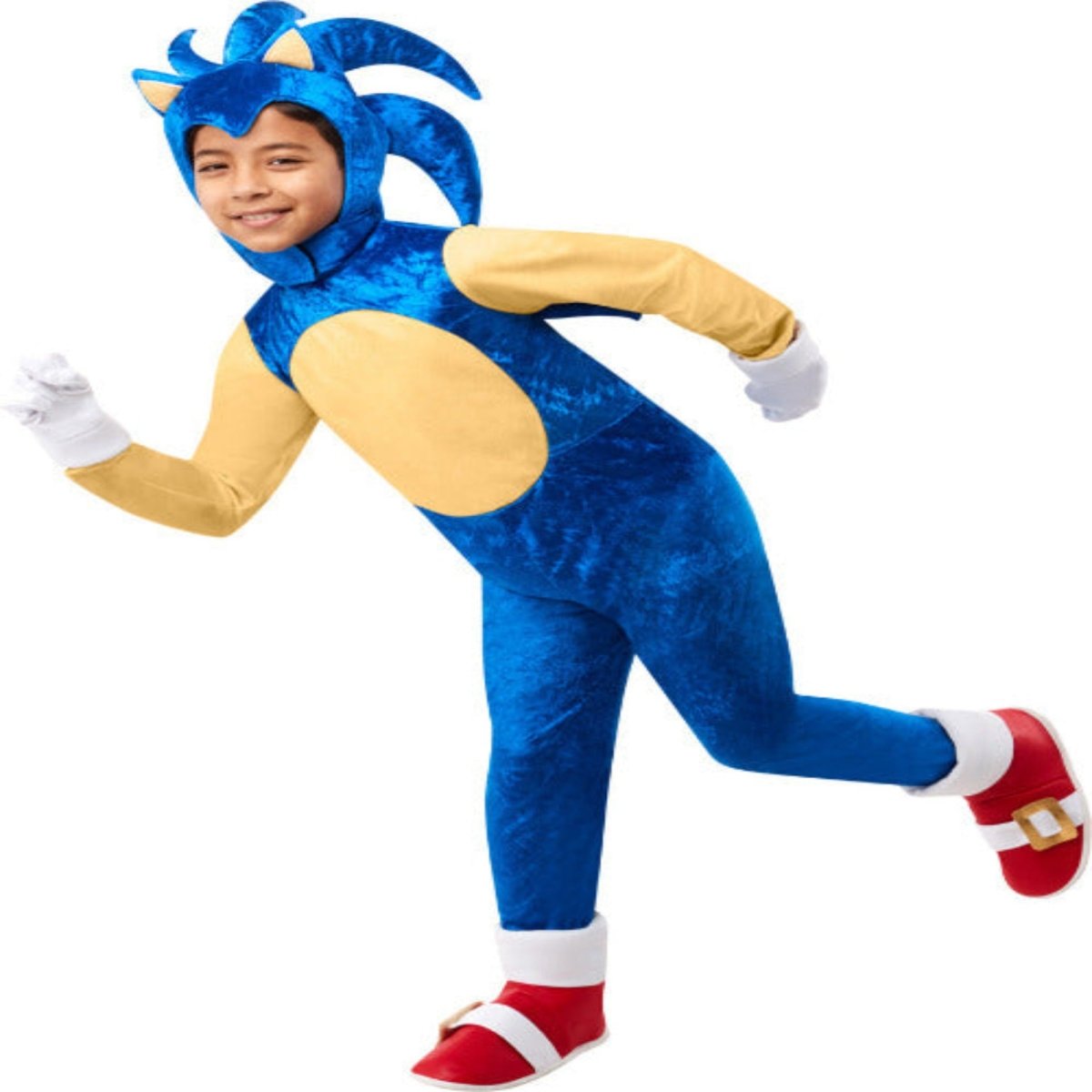 Kids Deluxe Sonic Costume - worldclasscostumes