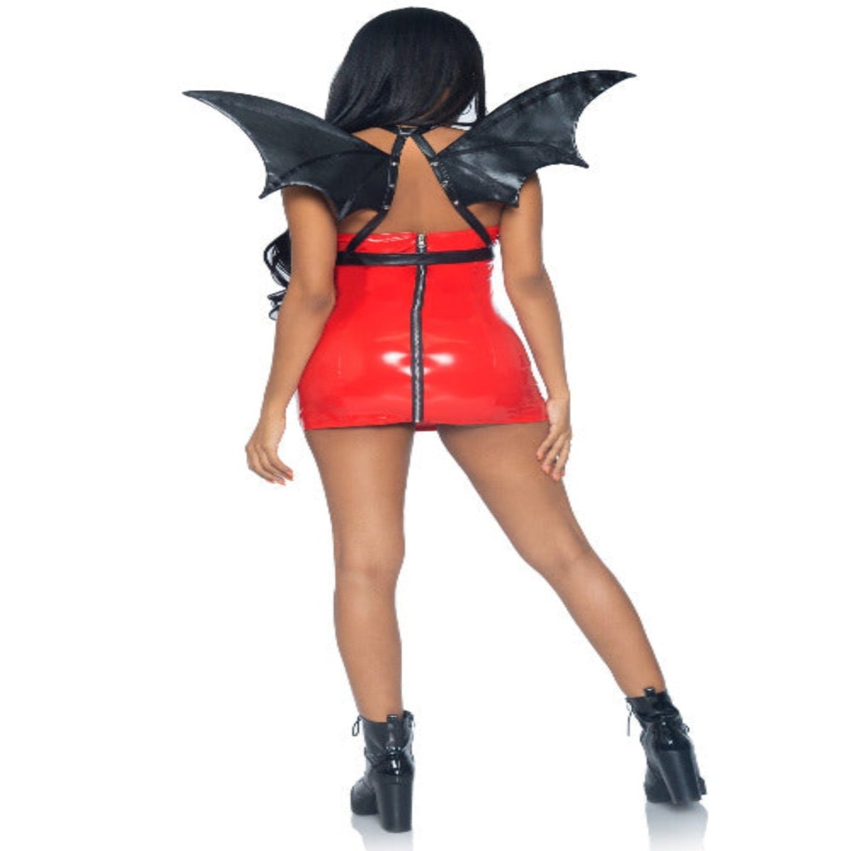 Leg Avenue Costumes Faux Leather Bat Wing Body Harness - worldclasscostumes