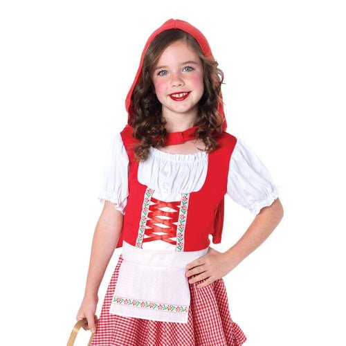 Lil Miss Red Girls Costume - worldclasscostumes
