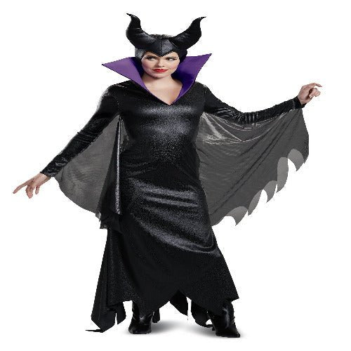 Maleficent Deluxe Adult Costume - worldclasscostumes