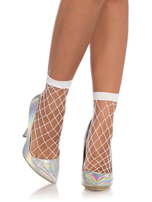 Mara Diamond Net Ankle Socks - worldclasscostumes