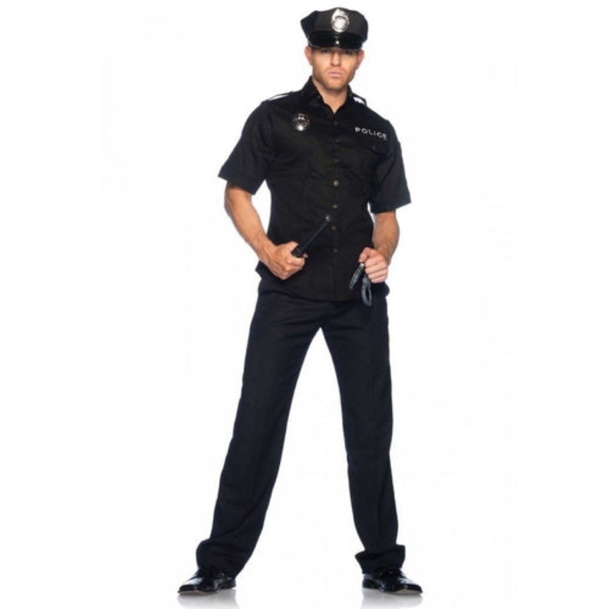 Men's Cuff Em' Cop Police Costume - worldclasscostumes
