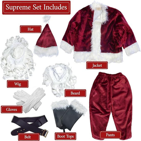 Men's Supreme Santa Claus Suit - worldclasscostumes
