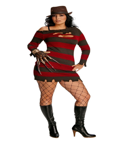 Miss Krueger Curvy Sweater Dress - worldclasscostumes