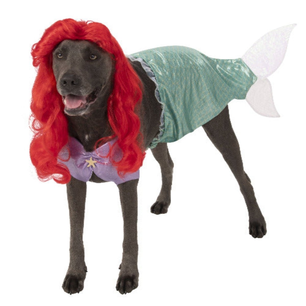 Pet Big Dogs The Little Mermaid Ariel Costume - worldclasscostumes