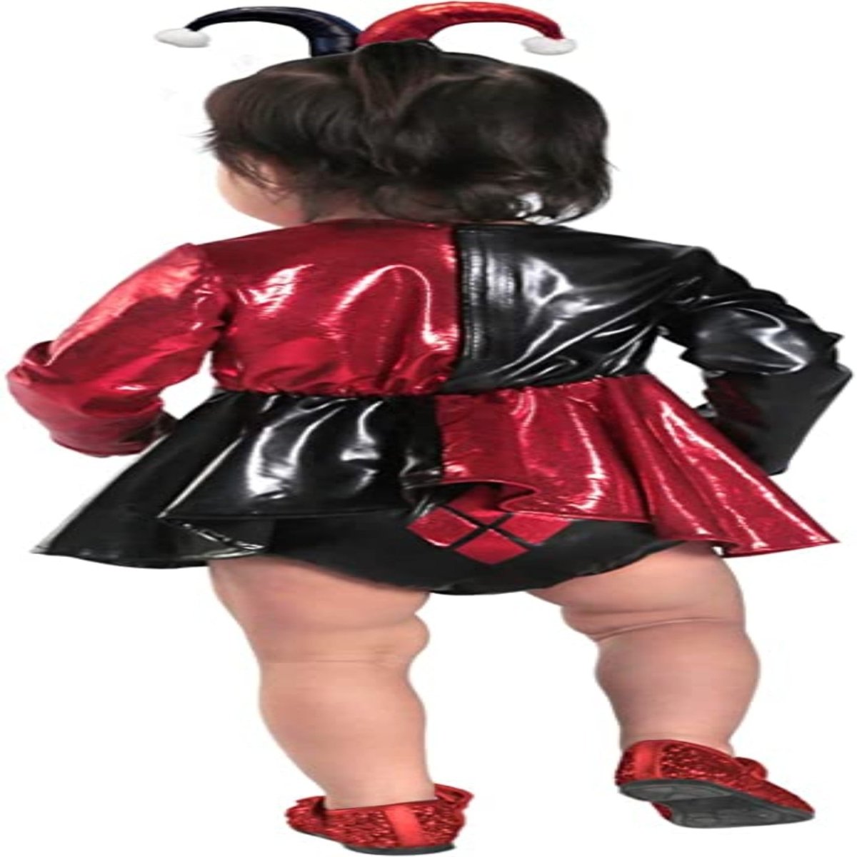 Princess Paradise Baby Girls' Harley Quinn Costume Dress and Diaper Cover Set - worldclasscostumes