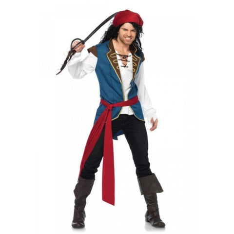 Private Scoundrel Mens Pirate Costume - worldclasscostumes