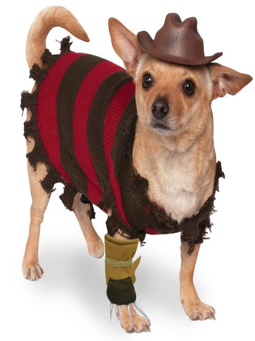 Rubie's A Nightmare on Elm Street Freddy Krueger Pet Costume - worldclasscostumes