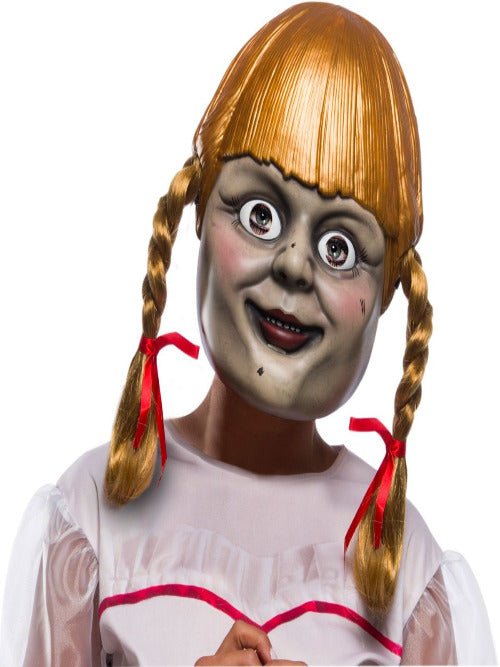 Rubie's Annabelle Comes Home Adult Mask with Wig - worldclasscostumes