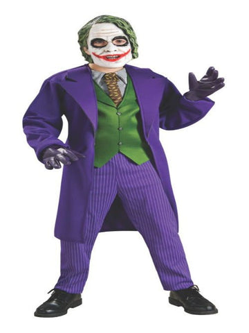 Rubie's Batman The Dark Knight Deluxe The Joker Child Costume - worldclasscostumes